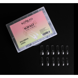 Tips Moldes SOFAST NAIL FORMS Komilfo  Ballerina Long, 240uds