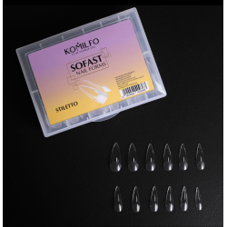 Tips Moldes SOFAST NAIL FORMS Komilfo  Stiletto, 240uds