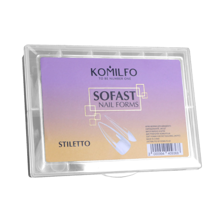 Tips Moldes SOFAST NAIL FORMS Komilfo  Stiletto, 240uds