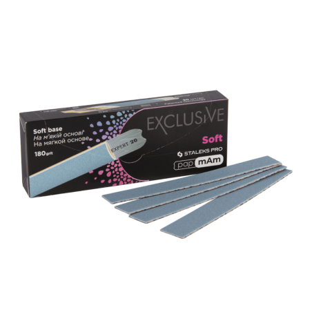 Lima Desechable papmAm Exclusive 20, grano 180, 30uds., Staleks