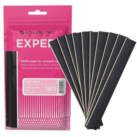 Limas Adhesivas Desechables Staleks Expert 20 Grano 180, 30uds