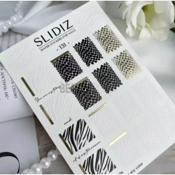 Pegatina al agua con foil...