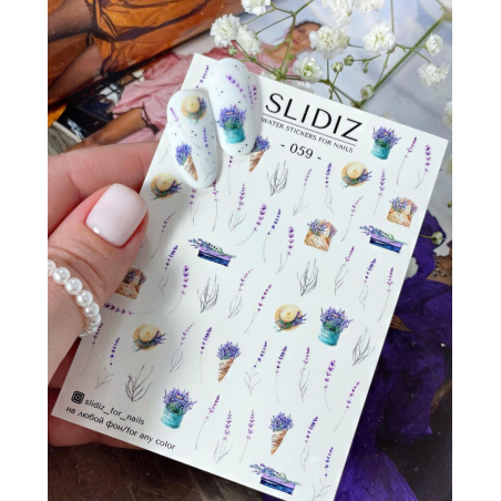 Pegatina al agua Slidiz 059