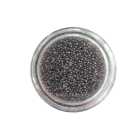 Micro bolitas de cristal Black Diamond, 06-08mm, 3g