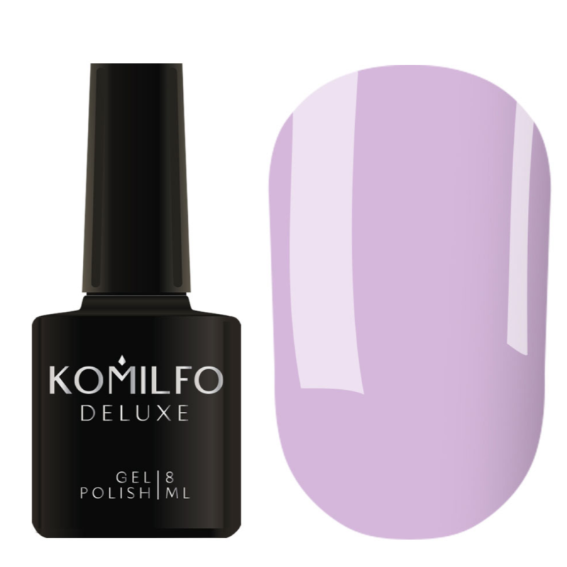 Esmalte Semipermanente D185 Lila Claro, Komilfo, 8 ml