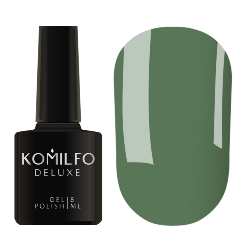 Esmalte Semipermanente D218 Verde Tenue, Komilfo, 8 ml