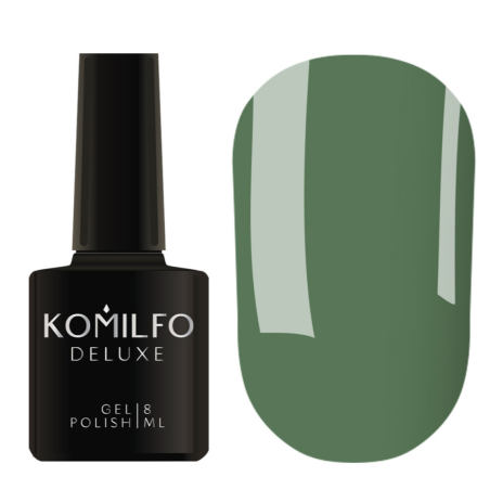 Esmalte Semipermanente D218 Verde Tenue, Komilfo, 8 ml