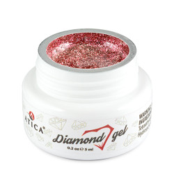 Diamond gel Red Atica, 5ml