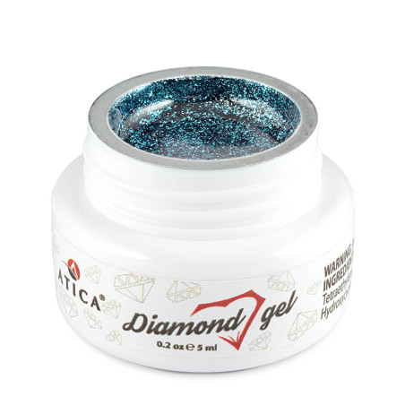 Diamond gel Blue Atica, 5ml