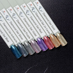 Diamond gel Violet Atica, 5ml
