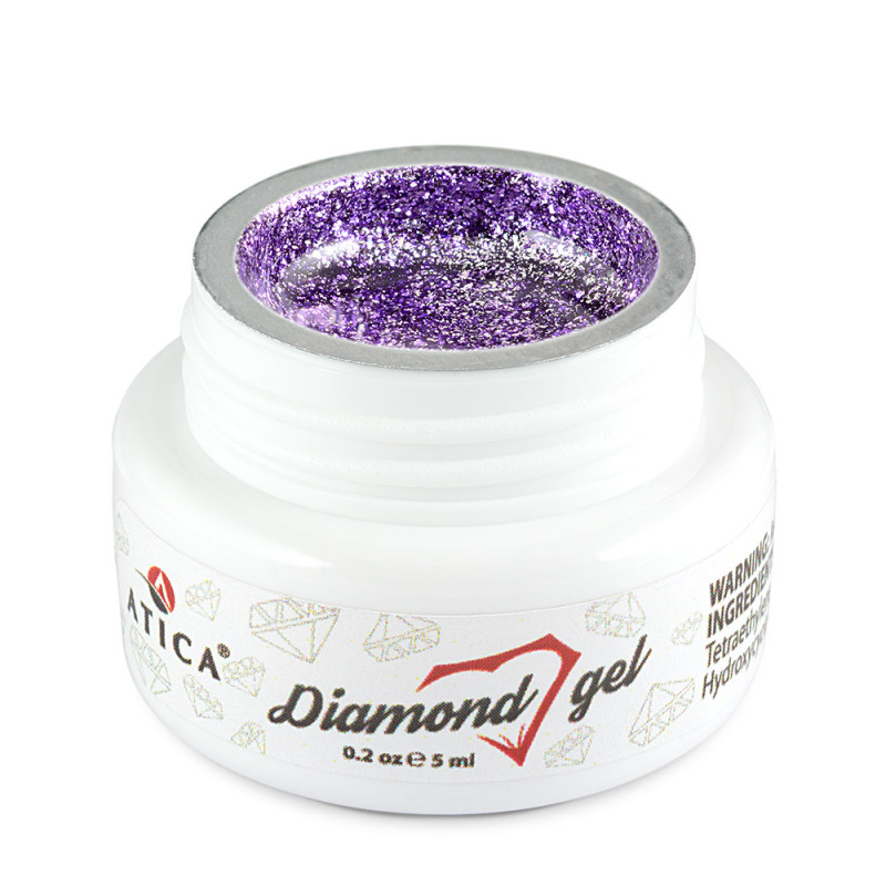 Diamond gel Violet Atica, 5ml