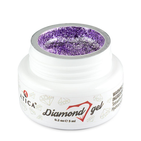 Diamond gel Violet Atica, 5ml