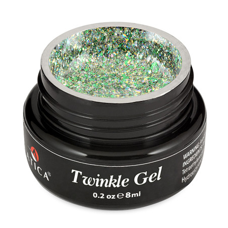 Gel Twinkle Peacock ATICA, gel brillante, 8ml