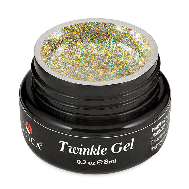 Gel Twinkle Ice Baby ATICA, gel brillante, 8ml