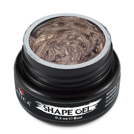 Shape 3D Gel , Gel Pasta 89311,Marrón Brillante, Atica, 8ml