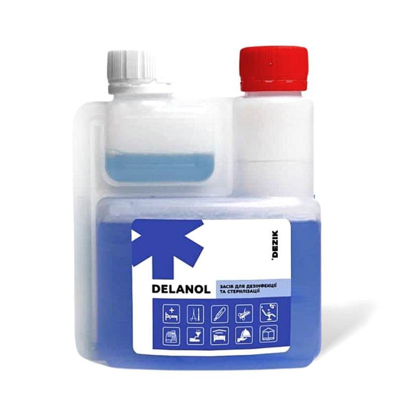 Delanol para desinfección y esterilización de herramientas, 250ml