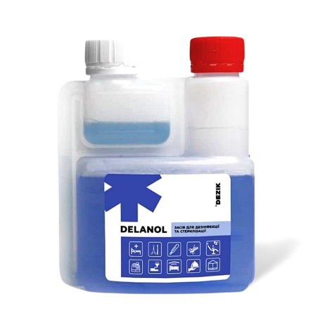 Delanol para desinfección y esterilización de herramientas, 250ml