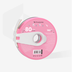 Donut papmAm Lima desechable, Blanco, Grano 180, Staleks