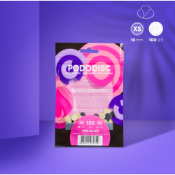 Limas de Recambio Desechables Para Pododisc XS, Grano 100 Espuma, Komilfo