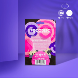 Limas de Recambio Desechables Para Pododisc XS, Grano 180 Espuma, Komilfo