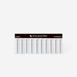 Fresa  "cilindro" roja 2,5 mm / parte activa 6 mm, Staleks