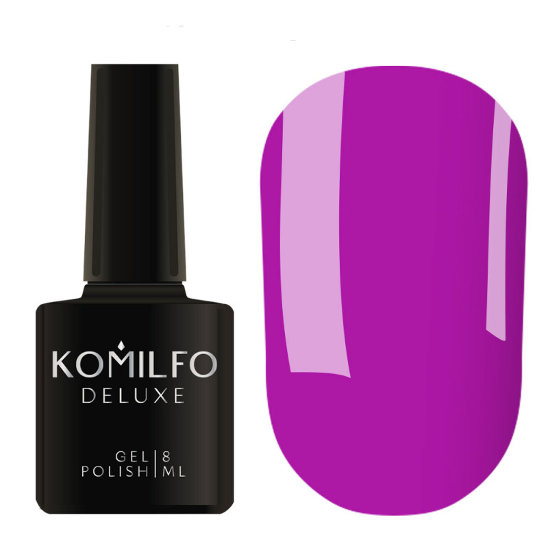 Esmalte Semipermanente D047 Lila Intenso, Komilfo, 8 ml