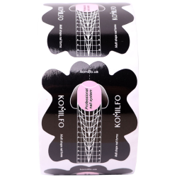 Moldes para uñas Komilfo,100 uds