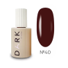 Pro Base 40 DARK, Base Camuflaje de color Rojo Burdeos, 15ml