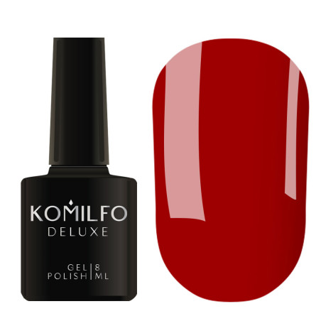 Esmalte Semipermanente D304 Rojo Frambuesa, Komilfo, 8 ml