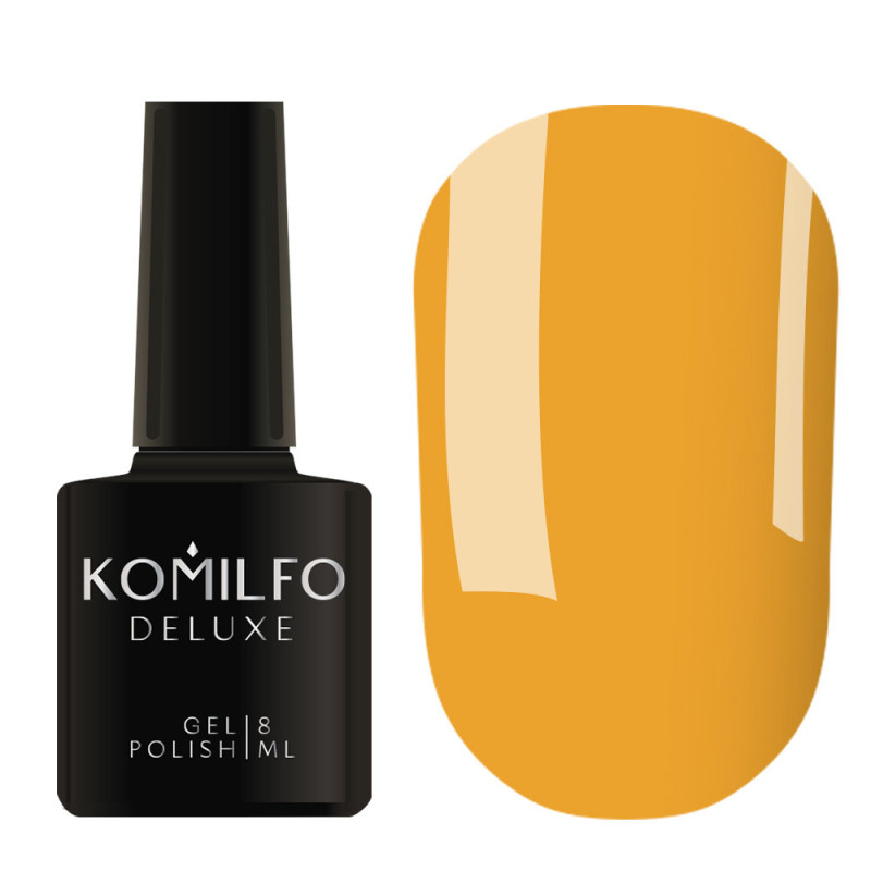 Esmalte Semipermanente D275 Ocre Amarillento, Komilfo, 8 ml