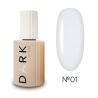 Pro Base 01 DARK, Base Camuflaje de color Blanco Lechoso Intenso, 15ml