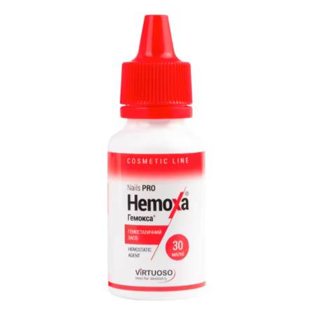 Líquido hemostático antiséptico HEMOXA Virtuoso, 30ml