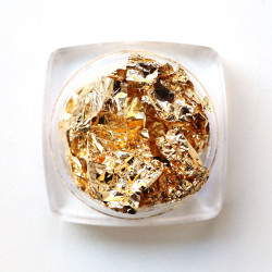 Foil pan de oro Komilfo