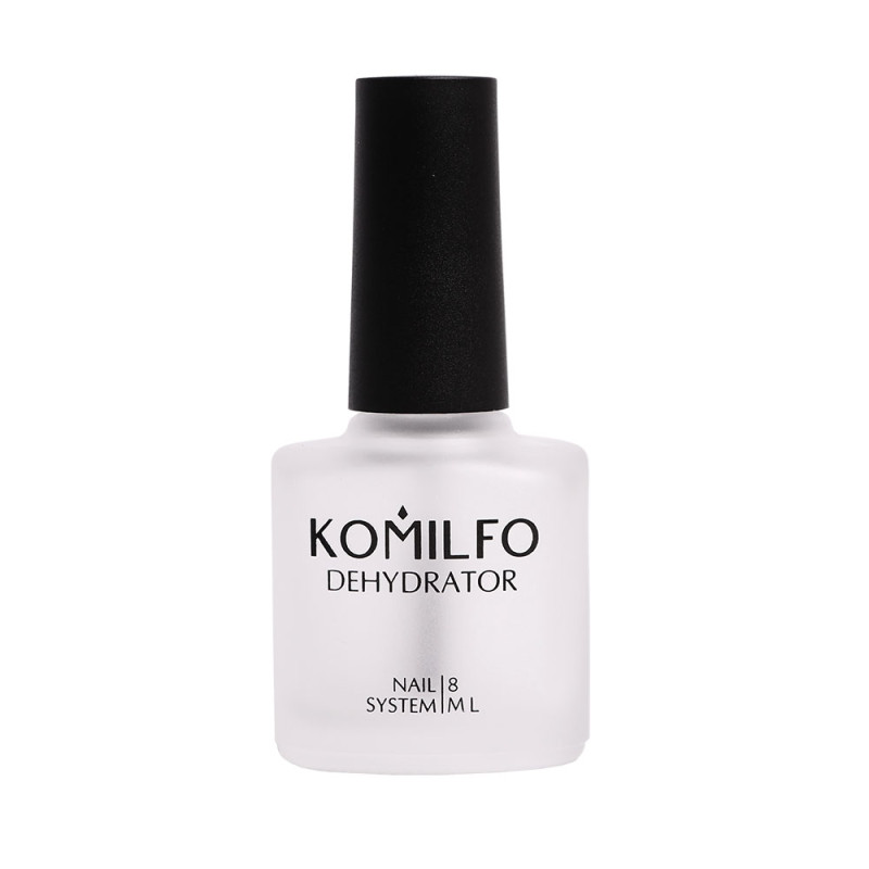 Dehydrator Komilfo, líquido para desgrasar la uña y mejorar adherencia con el producto, 8ml