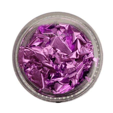 Foil Pan de Color  Violeta Claro