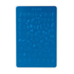 Placa Stamping DARK 05 Figuras, (Grande)