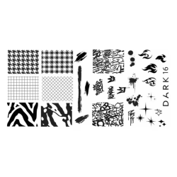 Placa Stamping DARK 16,...