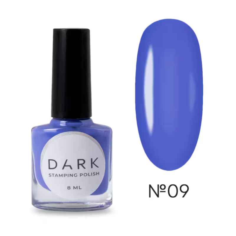 Esmalte Stamping Dark 09, Azul Violeta, 8ml