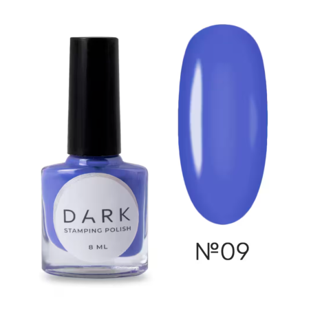 Esmalte Stamping Dark 09, Azul Violeta, 8ml