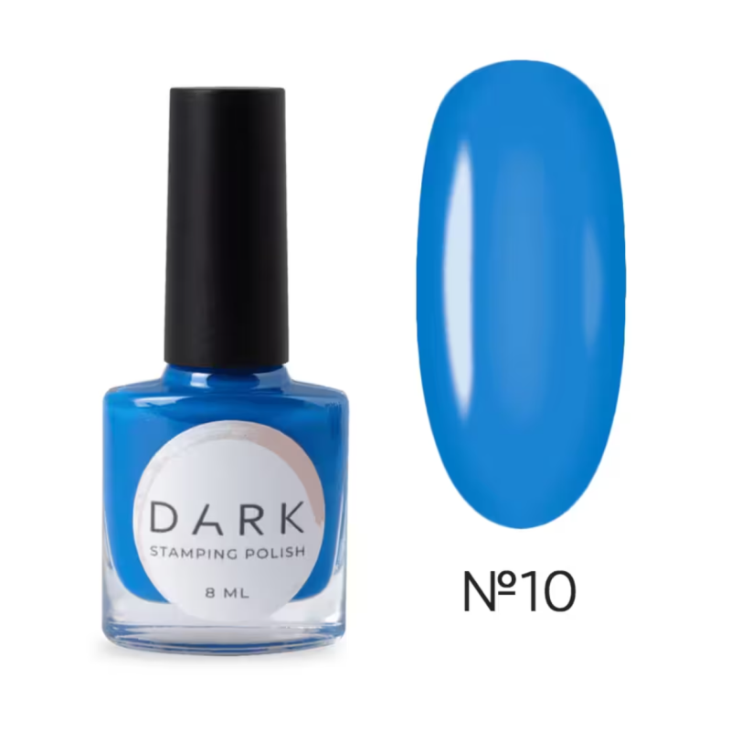 Esmalte Stamping Dark 10, Azul, 8ml
