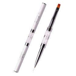 Pincel Double Gel flat 6...