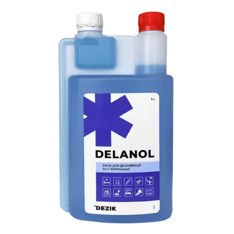 Delanol para desinfección y esterilización de herramientas, 1000ml