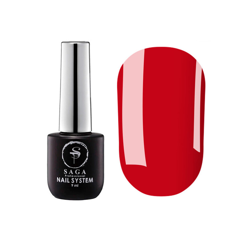 Top RED Saga, Top de color rojo sin capa pegajosa, 9 ml