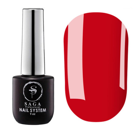 Top RED Saga, Top de color rojo sin capa pegajosa, 9 ml