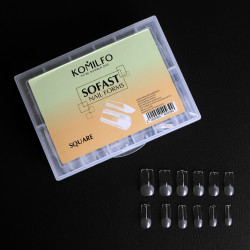 Tips Moldes SOFAST NAIL FORMS Komilfo  Scuare, 240uds