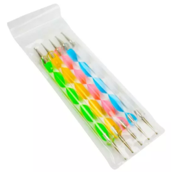 Kit 5 Punzones de uñas de doble punta