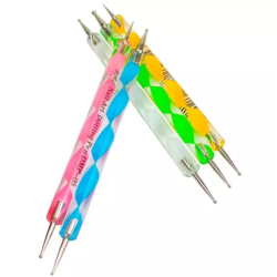 Kit 5 Punzones de uñas de doble punta