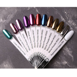 Mirror Powder N°009 (Polvo efecto espejo), Color Violeta, Komilfo, 0,5gr