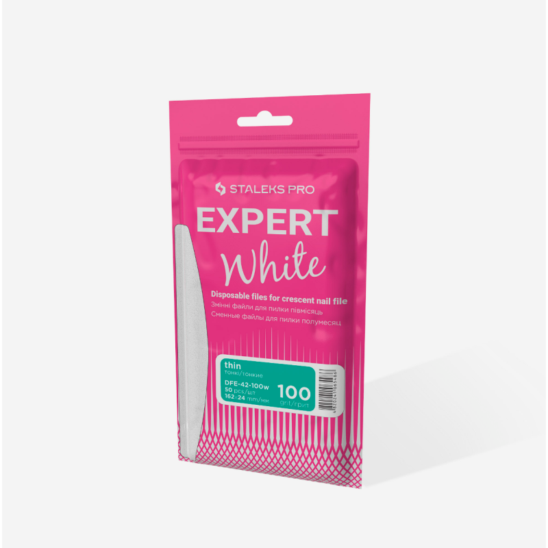 Lima Desechable Expert 42, Grano 100(50 uds.) Staleks