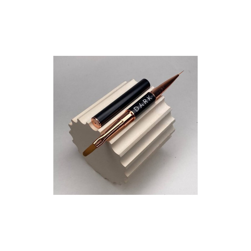 Pincel Doble DARK Liner 10 mm / Gel